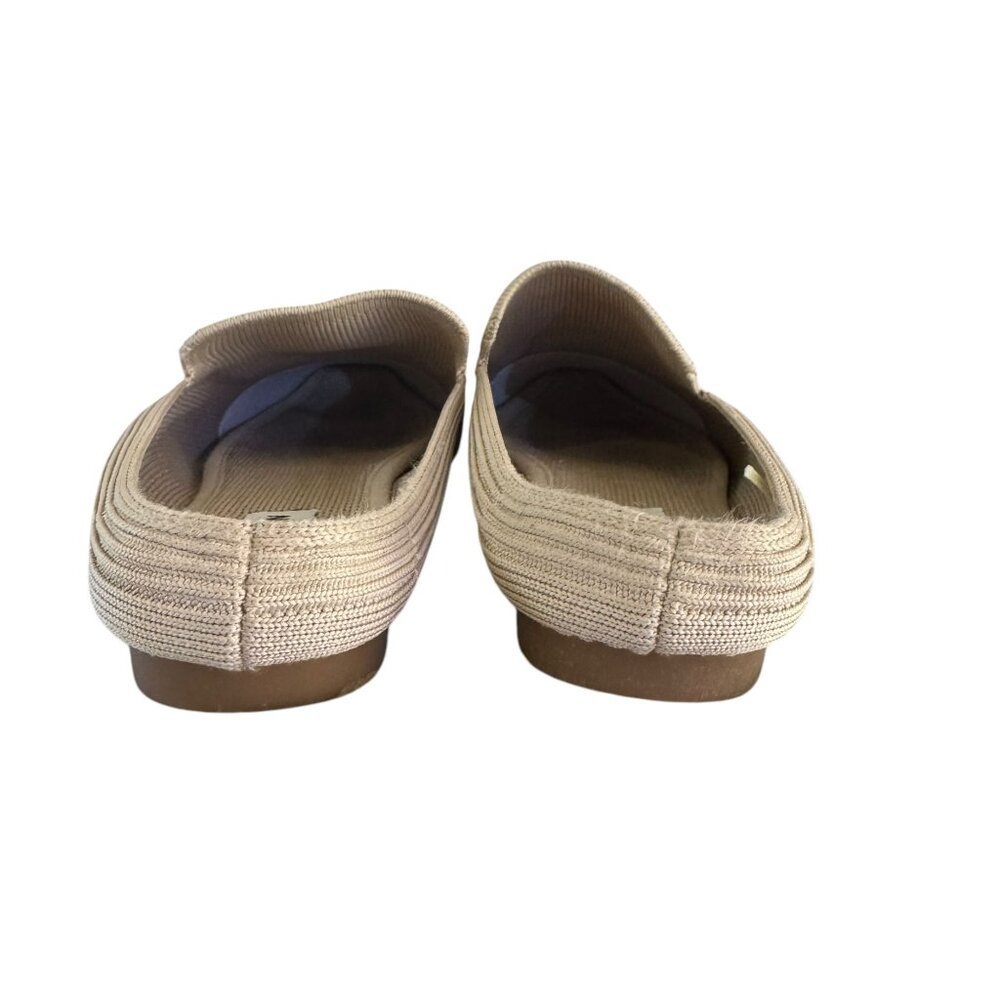 Steve Madden Women's Gray Canvas Flat Clogs Pointed Toes Size 7 - Picture 4 of 7